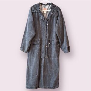 AUSTRALIAN OUTBACK COLLECTION Vintage Duster Canvas Coat